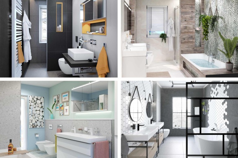 Vybíráte koupelnu svých snů? Máme pro vás inspiraci a vzorové koupelny HORNBACH.