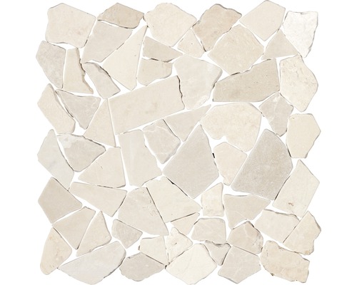 Mramorová mozaika z přírodního kamene Biancone 30,5x30,5cm-0