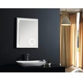Zrcadlo do koupelny DSK LED Silver Arrow 80x60 cm