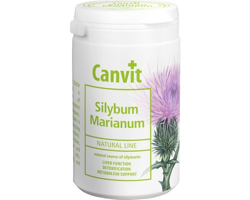 Doplněk stravy pro psy a kočky Canvit Silybum Marianum 150 g
