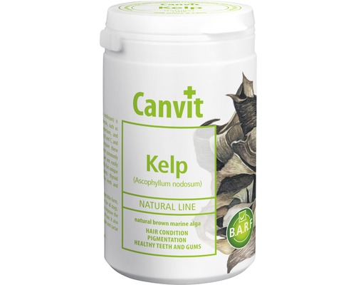 Doplněk stravy pro psy a kočky Canvit Kelp 180 g