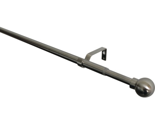 Záclonová tyč, kovová, roztažitelná O16mm L120