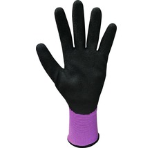 Zahradní rukavice for_q easy vel. M lila-thumb-2