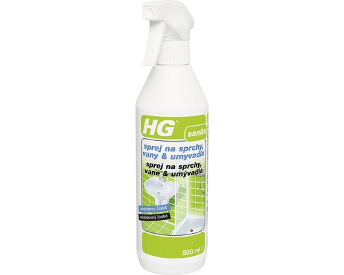 HG sprej na sprchy vany a umyvadla 500 ml