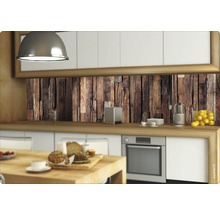 Kuchyňská zadní stěna mySPOTTI splash Rustikální dřevo 60x220 cm-thumb-1