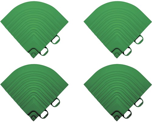 Rohový díl Florco Classic 6,2 x 6,2 cm zelený balení 4 ks