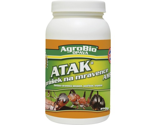 Prášek k hubení mravenců ATAK AgroBio 250 g