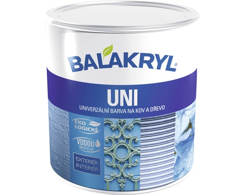 BALAKRYL Uni mat 0101 pastelově šedý 0,7 kg ekologicky šetrné-0