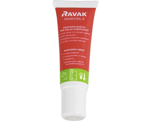 Sanitární mazivo RAVAK 30 ml pro celou domácnost X01104