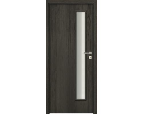 Interiérové dveře Sierra prosklené 70 P antracit (VÝROBA NA OBJEDNÁVKU)