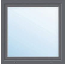 Plastové okno jednokřídlé ARON Basic bílé/antracit 1200 x 1150 mm DIN pravé-thumb-0