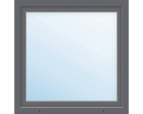 Plastové okno jednokřídlé ARON Basic bílé/antracit 1200 x 1250 mm DIN pravé-0