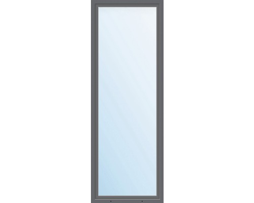 Plastové okno jednokřídlé ARON Basic bílé/antracit 550 x 1350 mm DIN pravé-0