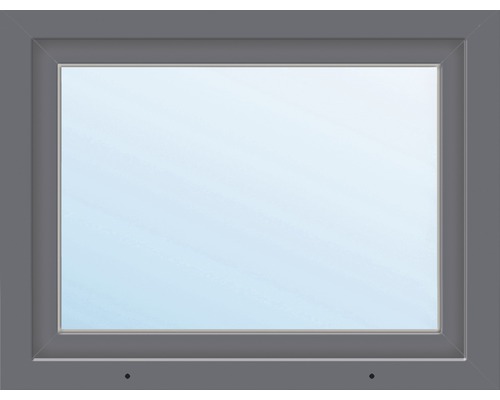 Plastové okno jednokřídlé ARON Basic bílé/antracit 1200 x 1050 mm DIN levé-0