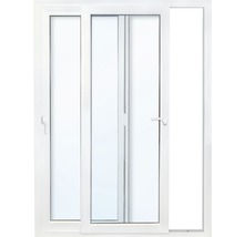 Posuvné dveře plastové bílé 1800 x 2000 mm-thumb-0