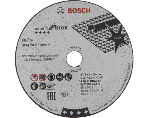Kotouč Bosch Inox pro GWS 12V