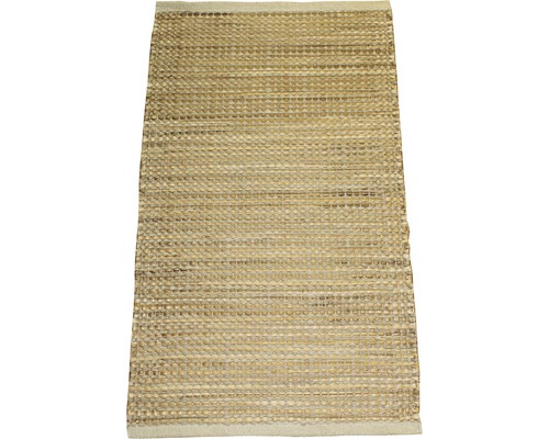 Kusový koberec Fleckerl Natur hnědý 60x110 cm-0