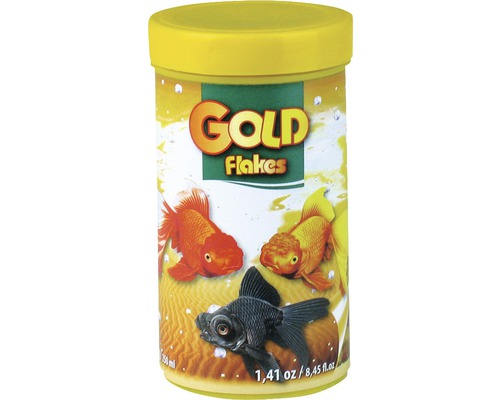 Krmivo pro ryby, vločkové Gold 125 ml