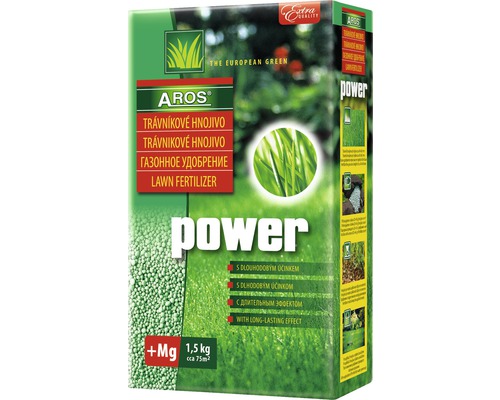 Trávníkové hnojivo Aros Power jarní 1,5 kg