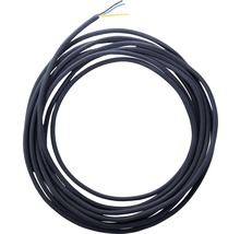 Textilní kabel H03VV-F 3x0,75 černá, metrážové zboží-thumb-0