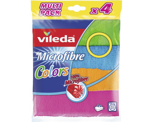 Mikrohadřík Vileda Colors, 4 ks v balení