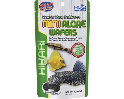 Krmivo pro ryby HIKARI Tropical Mini Algae Wafers 85 g