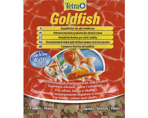 Krmivo pro ryby, vločkové TETRA Goldfish sáček 12 g