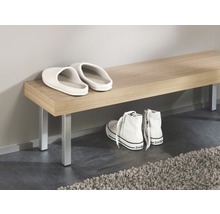 Tarrox noha stolu čtyřhranná 71 cm 50 x 50 mm, stříbrný odstín-thumb-1