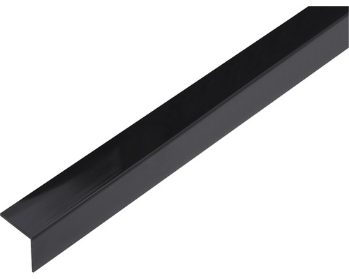 L profil, černý lesk, 20x20x1,5mm, 1m-0