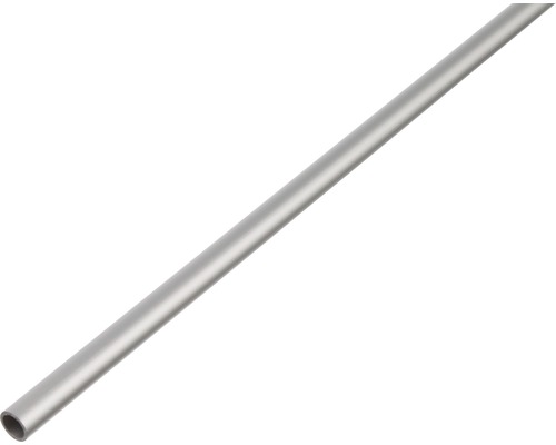 Alu kulatá trubka stříbrný elox, Ø15x1mm, 2,6m