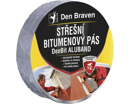 Bitumenový pás izolační DEN BRAVEN DenBit Aluband Plus 50 mm x 10 m
