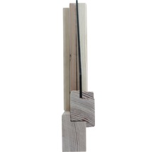 Dřevěné okno O1A jednoduché 60 x 60 cm pravé, borovice-thumb-1