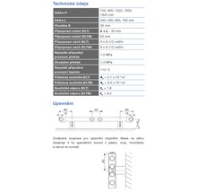 Koupelnový radiátor Korado KORALUX LINEAR COMFORT M KLT 1500x450 mm-thumb-4