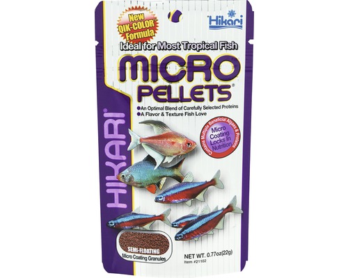 Krmivo pro ryby granulované HIKARI Micro pellets 22 g