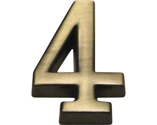 Domovní číslo "4", OFS, výška 10 cm