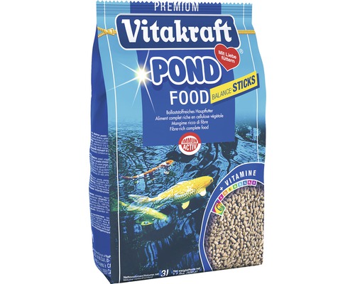 Krmivo pro jezírkové ryby Vitakraft Pond Food Balance sticks 3 l