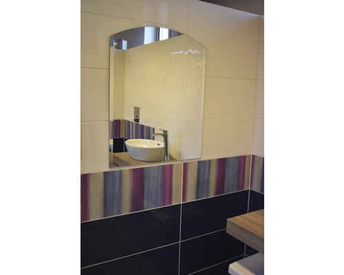 Zrcadlo do koupelny Romance 75x60 cm