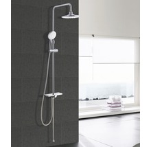 Sprchový systém Avital s přihrádkou a přepínačem-thumb-2