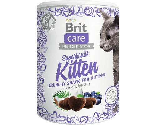 Pamlsky pro kočky Brit Care Cat Snack Superfruits Kitten 100 g