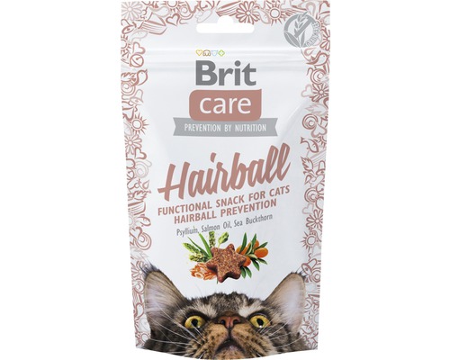 Pamlsky pro kočky Brit Care Cat Snack Hairball 50 g-0