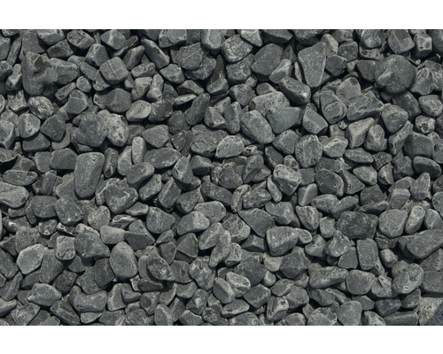 Štěrk mramorový Flairstone 15–25 mm ebenově černý balení 25 kg