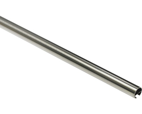 Záclonová tyč s drážkou Memphis 16/200 cm ocel
