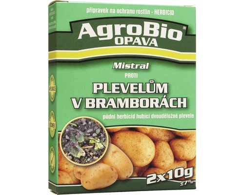 Mistral přípravek proti plevelům v bramborách AgroBio 2x10 g