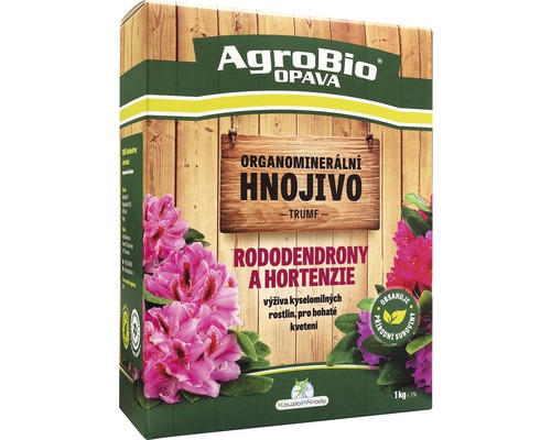Hnojivo pro hortenzie a rododendrony organominerální Trumf 1 kg