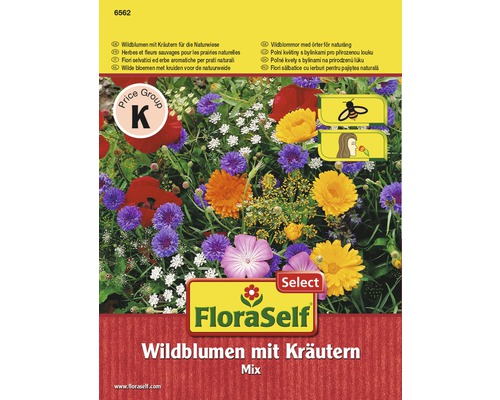 Luční květiny s bylinami FloraSelf Select