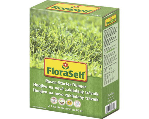 Trávníkové hnojivo FloraSelf Start 2,5 kg