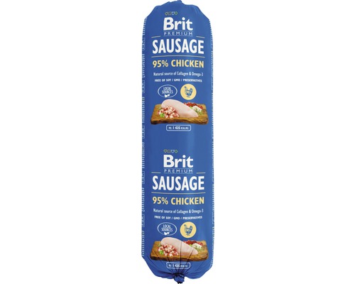 Brit Premium Sausage 95 % Chicken 800 g