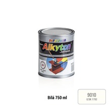 Samozákladová barva na rez i dřevo lesklá Alkyton 0,75 l bílá RAL9010-thumb-0