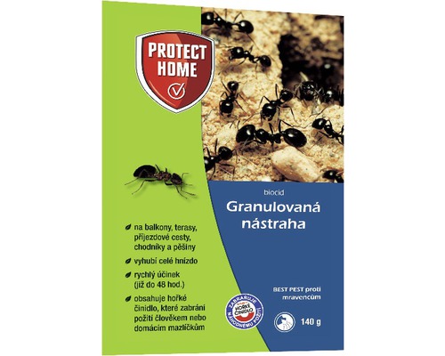 Granulovaná nástraha proti mravencům Protect Home 140 g