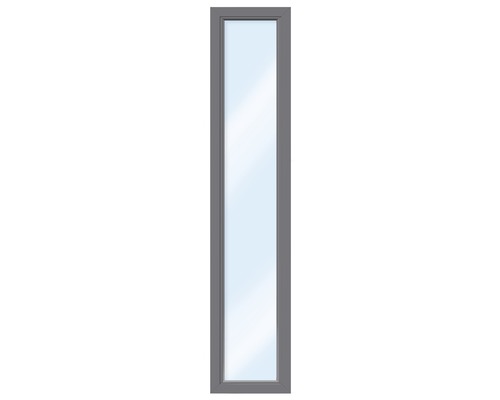 Plastové okno fixní zasklení ESG ARON Basic bílé/antracit 600 x 1600 mm (neotevíratelné)-0